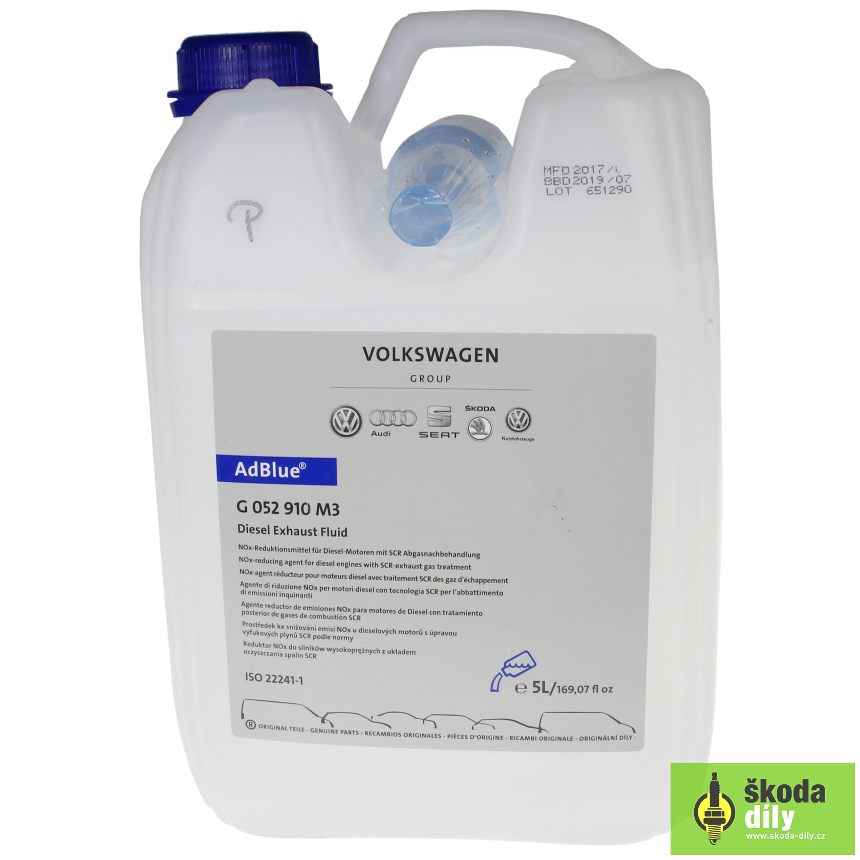 AdBlue G052910A4 - Aditivo con urea para reposición de fluidos de